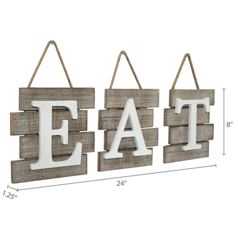 Rustic Lettered Hanging Sign - Picture 3 of 5